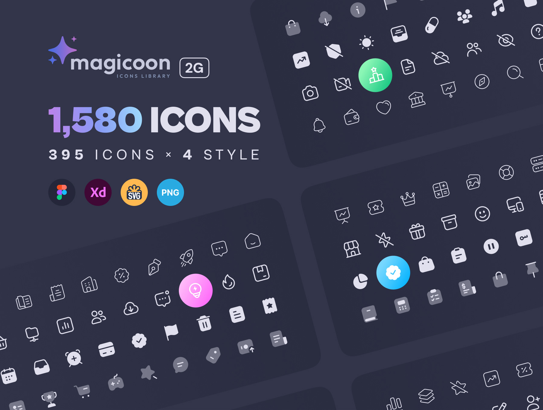 magicoon 2G - Essential UI Icons Set